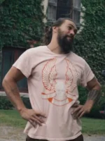 OntheRoam 2024 Jason Momoa Pink T-shirt