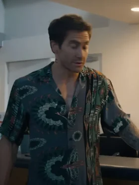 Road House printed shirt Jake Gyllenhaal fashion