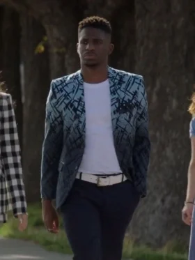 Samuel Arnold Emily in Paris S03 Blue Lined Blazer