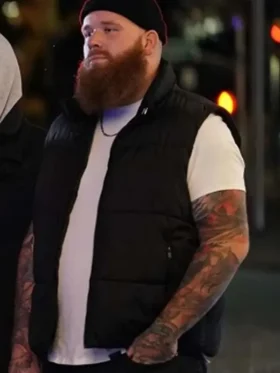 Shoresy S2 Max Bouffard Black Puffer Vest