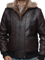 Spiderman Homecoming Vulture Leather Jacket