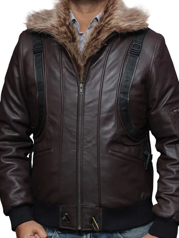 Spiderman Homecoming Vulture Leather Jacket Spiderman Homecoming Vulture Leather Jacket