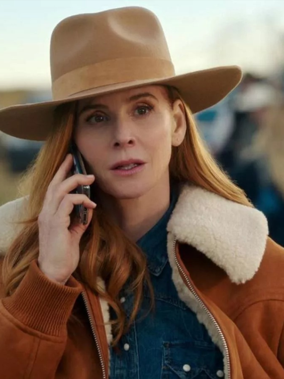 Sarah Rafferty Shearling Jacket | TVJACKETS