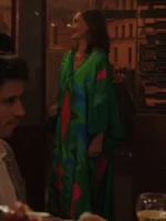 TV Series Emily In Paris Season 3 Louis Green Printed Kaftan