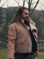 TV Series On the Roam 2024 Jason Momoa Pink Jacket