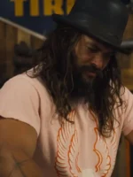 TV Series On the Roam 2024 Jason Momoa Pink Printed T-shirt