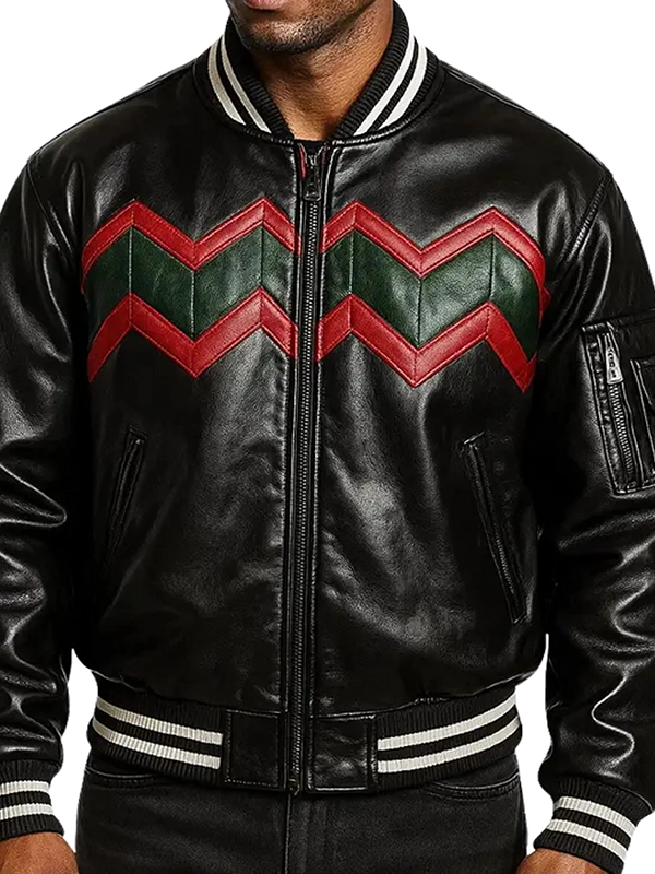 reindeer leather varsity jacket reindeer leather varsity jacket