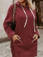 warmies hoodie in red color