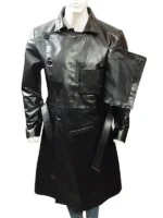 willem dafoe grand budapest hotel - Black Long Coat