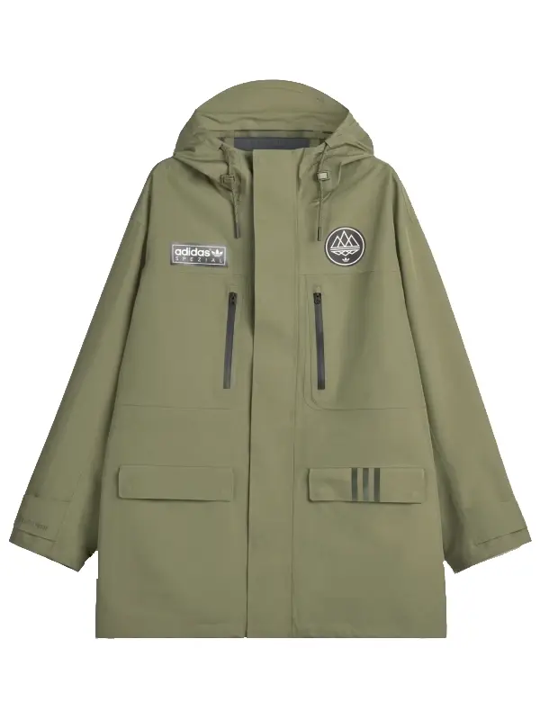 Adidas SPZL Sunnyhurst Anorak Jacket – Classic Outdoor Style Adidas SPZL Sunnyhurst Anorak Jacket in lightweight fabric with zip front and adjustable hood.