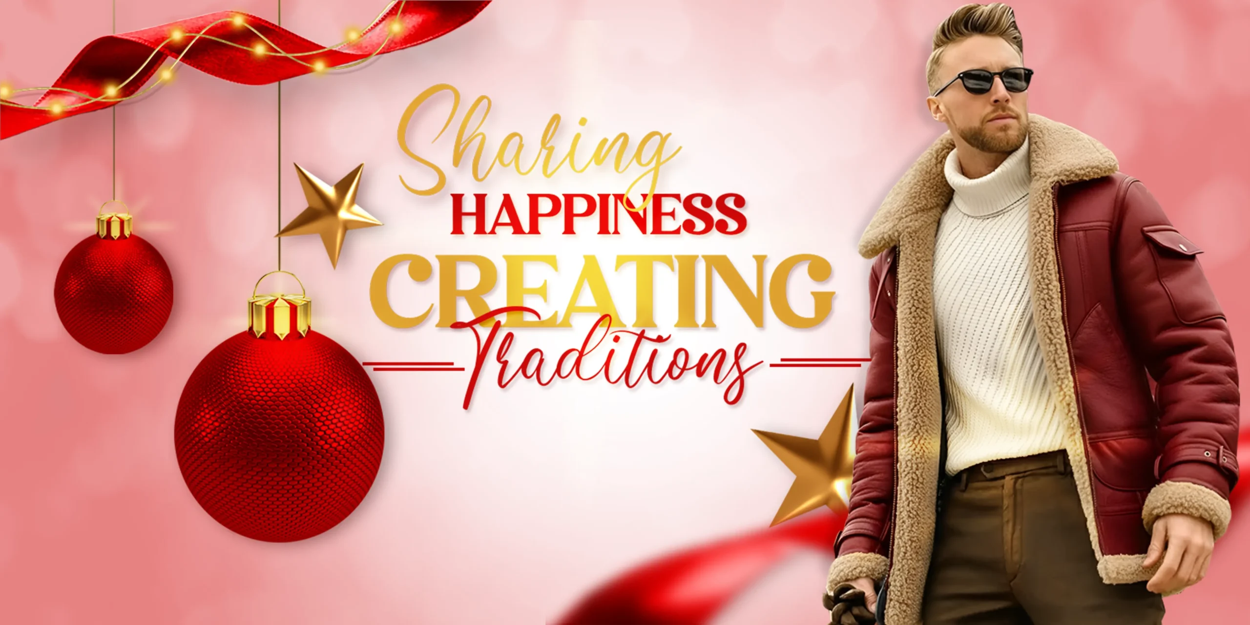 Christmas banner web tv jackets