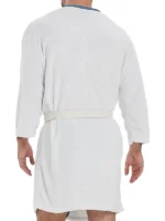 Cousin Eddie White Bathrobe back