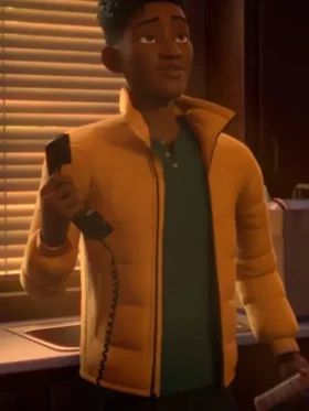 Darius Bowman Yellow Puffer Jacket