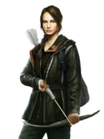 Front view Katniss Everdeen arena jacket ,Hunger Games Everdeen arena coat