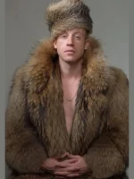 Macklemore Brown Fur Coat