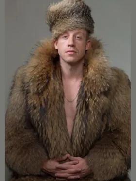 Macklemore Brown Fur Coat