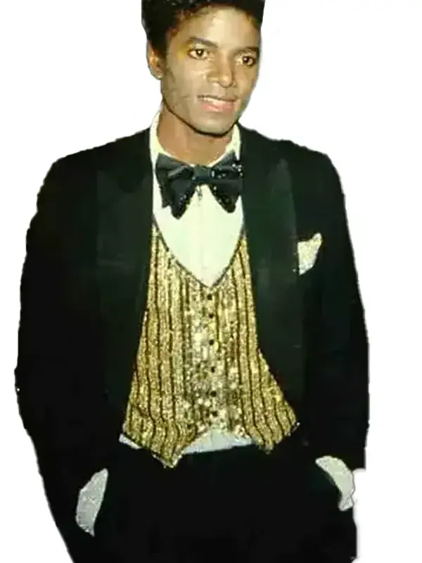 Michael-Jackson-Award-Ceremony-Vintage-Black-Blazer