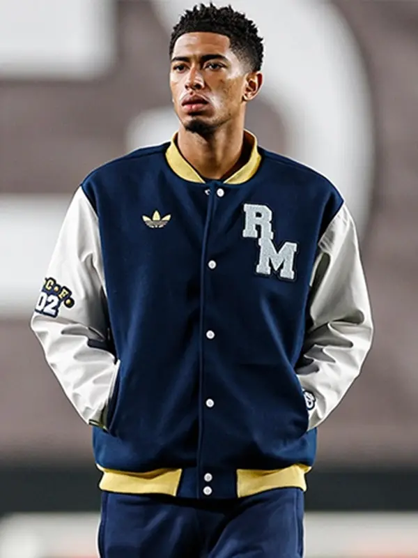 Real Madrid Varsity Jacket Real Madrid Varsity Jacket