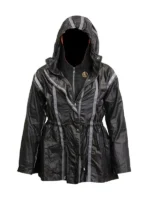 Katniss Everdeen arena jacket cosplay, brown Hunger Games Everdeen arena jacket with bow