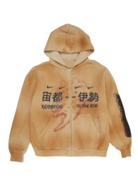 Travis Scott Cactus Jack Nike Houston To Ise Mie Zip Hoodie