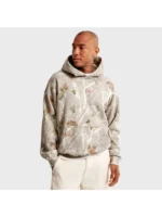 White Camo Abercrombie Hoodie