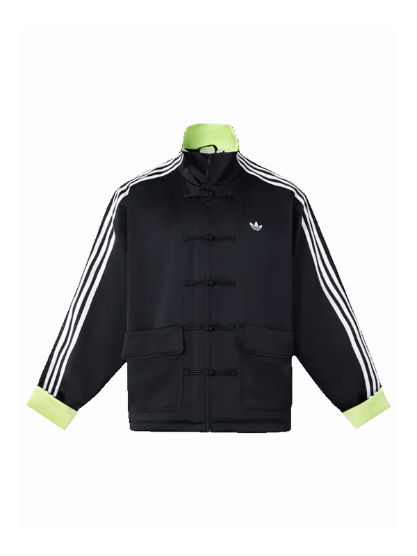 Chinese New Year Black Denim Jacket