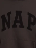 gap-sweatshirt-brown-nap-logo