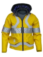 David Martinez jacket . The Cyberpunk Edgerunners David jacket features reflective silver strips and a glowing collar.