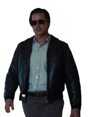 Babylon Brad Pitt black jacket