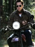 Brad Pitt Curious Case Of Benjamin Button Motorcycle Jacket