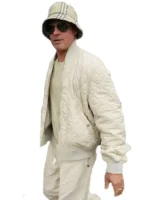 Brad-Pitt-Quilted-Bomber-Jacket