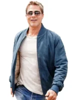 Brad-Pitt-Suede-Blue-Bomber-Jacket