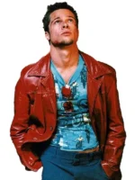 Brad Pitt iconic leather jacket