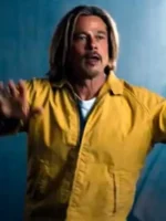 Bullet Train 2022 Brad Pitt Yellow Jacket