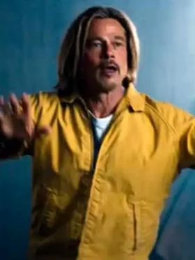 Bullet Train 2022 Brad Pitt Yellow Jacket