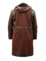 Star Wars Diego Luna Andor Cassian Brown Leather Coat