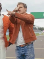 F1-The-Movie-Brad-Pitt-Brown-Leather-Jacket