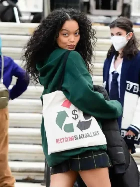 Gossip Girl 2021 Whitney Peak Green Hoodie