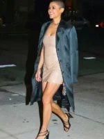 Julien Calloway Gossip Girl 2021 Jordan Alexander Blue Trench Coat