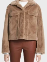 Zion Moreno TV Series Gossip Girl Luna La Fur Trucker Jacket