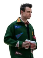 Thomas Doherty Tv Series Gossip Girl Green Patches Jacket