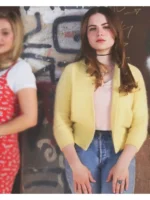 Kate-Wallis-Cruel-Summer-2021-Olivia-Holt-Yellow-Wool-Jacket