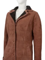 Yellowstone Kelsey Asbille Brown Trench Coat