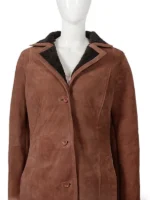 Yellowstone Kelsey Asbille Brown Trench Coat
