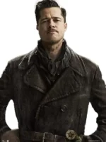 Movie Inglourious Basterds Brad Pitt Brown Wool Coat
