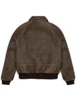 PICANTE-BENTLEY-LEATHER-BOMBER-JACKET-BROWN