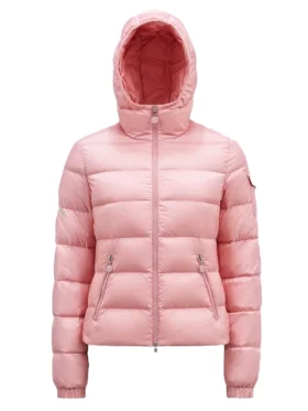 Pink Moncler Puffer Jacket