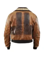 Star Wars Jedi Survivor Cal Kestis Brown Bomber Leather Jacket