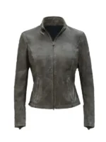 The Fate Of The Furious Letty Distressed Leather Jacket