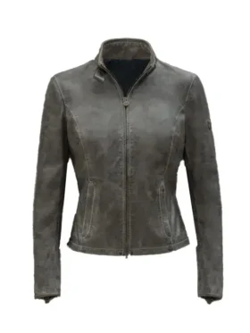 The Fate Of The Furious Letty Distressed Leather Jacket